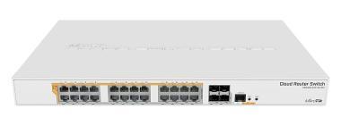 CRS328-24P-4S+RM MikroTik PoE switch