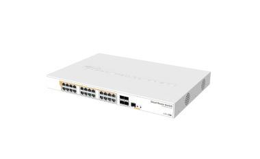 CRS328-24P-4S+RM MikroTik PoE switch