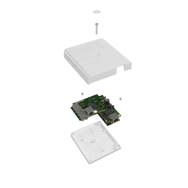 MikroTik GPEN21 Gigabit POE injektor, SFP