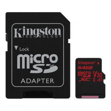 Kingston MicroSDXC 64GB Canvas React memóriakártya