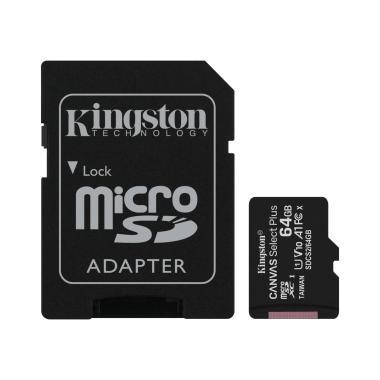 Kingston MicroSDXC 64GB Canvas Select Plus mem.k+A