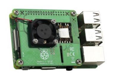 Raspberry Pi PoE HAT bővítő RBI Pi3 B+