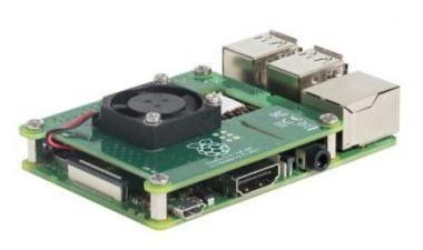 Raspberry Pi PoE HAT bővítő RBI Pi3 B+