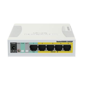 RouterBOARD 260GSP SOHO POE switch