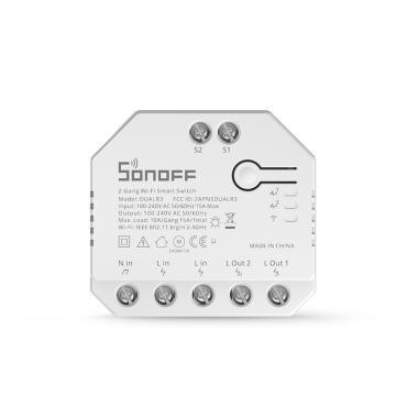Sonoff DIY DUALR3 2-Gang WiFi Smart Switch