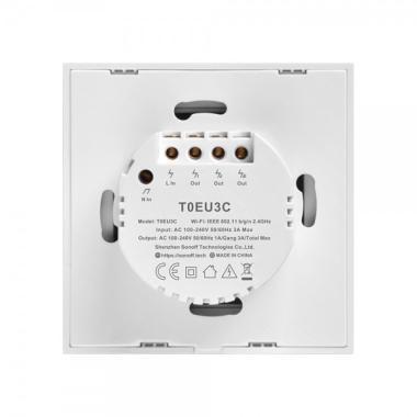 Sonoff TX T0EU3C fali WiFi kapcsoló