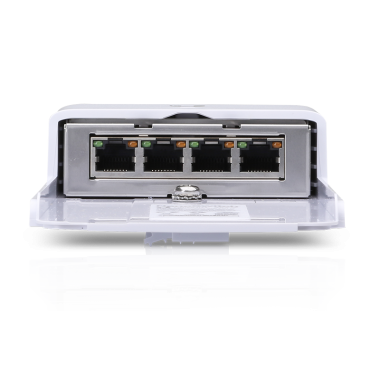 NanoSwitch kültéri 4 portos Gigabit switch