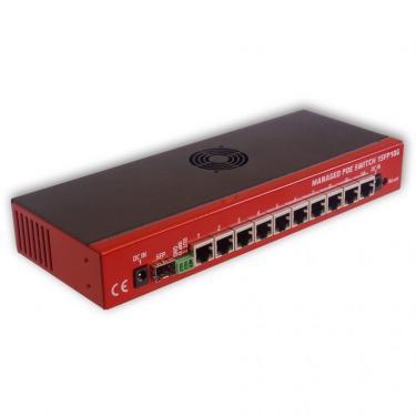 Tinycontrol 10 port menedzselhető POE switch