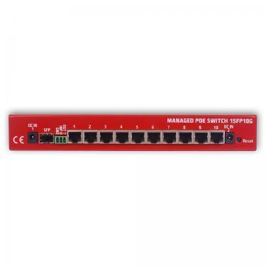 Tinycontrol 10 port menedzselhető POE switch