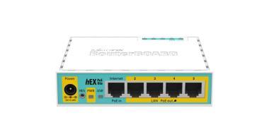 HEX PoE lite MikroTik router