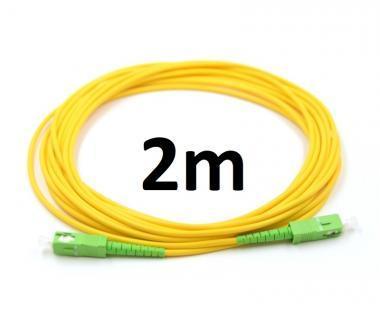 Optikai patch SC/APC-SC/APC SM SX simplex 3mm 2m