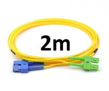 Optikai patch SC/APC-SC/UPC SM DX duplex 3mm 2m