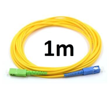 Optikai patch SC/APC-SC/UPC SM SX simplex 3mm 1m