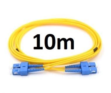 Optikai patch SC/UPC-SC/UPC SM DX duplex 3mm 10m