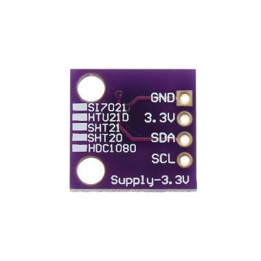 DIY SHT21/HTU21D Pára-és hőmérsékletérzékelő modul