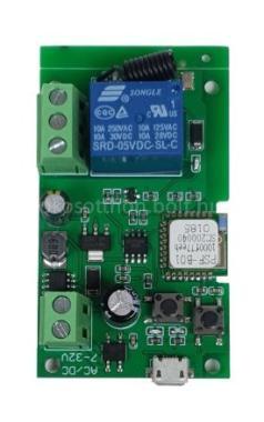 SmartWise WiFi+RF relé 1 csatornás