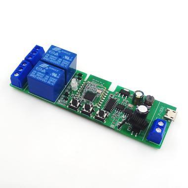 SmartWise Zigbee+RF relé 2 csatornás