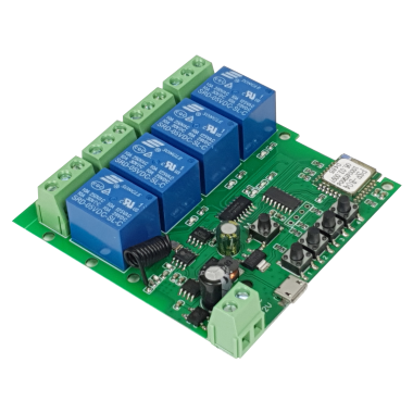 SmartWise WiFi+RF relé 4 csatornás