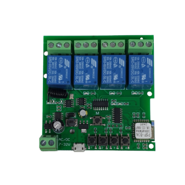 SmartWise WiFi+RF relé 4 csatornás