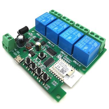 SmartWise Zigbee+RF relé 4 csatornás