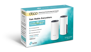 TP-Link Deco P9 AC1200 + AV1000 Mesh rendszer 2pac