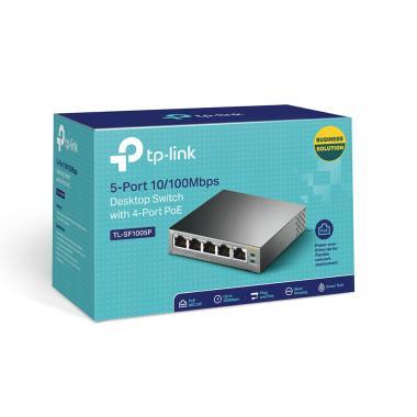 TP-Link TL-SF1005P 10/100Mb/s PoE switch