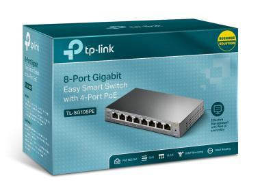 TP-Link TL-SG108PE GB PoE switch