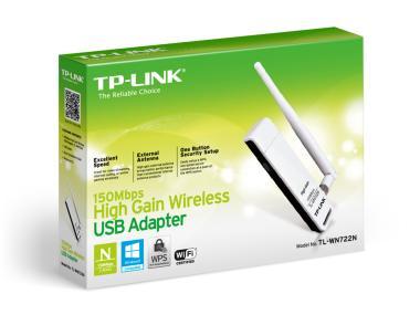 TP-Link TL-WN722N 150Mbit wireless USB adapter