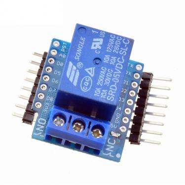 Wemos D1 Mini Relay Shield V1.0.0 1ch 10A