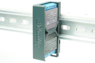 DIN sín adapter Shelly 2.5,EM Szürke dupla