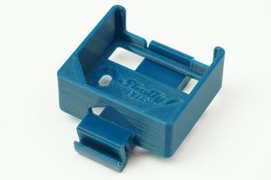 DIN sín adapter Shelly Plus Türkizkék horizontális