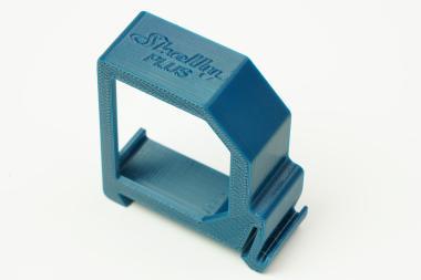 DIN sín adapter Shelly Plus Türkizkék szimpla