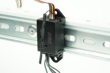 DIN sín adapter Shelly UNI vezérlőhöz fekete