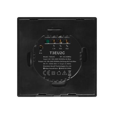 Sonoff TX T3EU2C fali WiFi kapcsoló