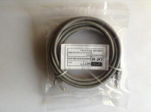 Cat5e UTP LSOH szerelt patch kábel 3m szürke Optro