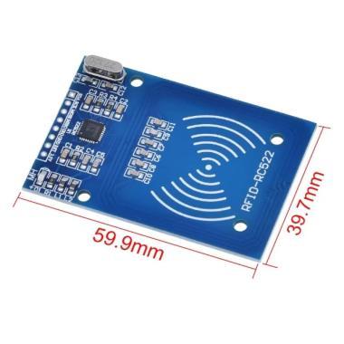 DIY RC522-MFRC RFID Mifare szett(modul+kulcs+kárty