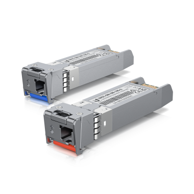 Ubiquiti SFP+ modul UACC-OM-SM-10G-S (piros)