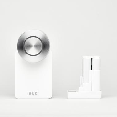 NUKI Smart Lock PRO 4th Gen okos ajtózár, Fehér