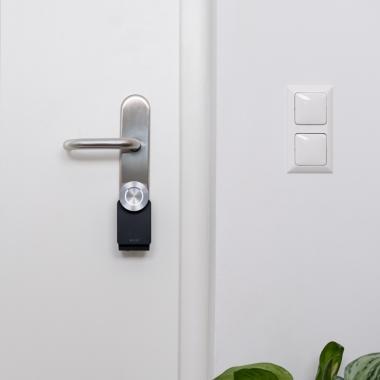 NUKI Smart Lock PRO 4th Gen okos ajtózár, Fekete