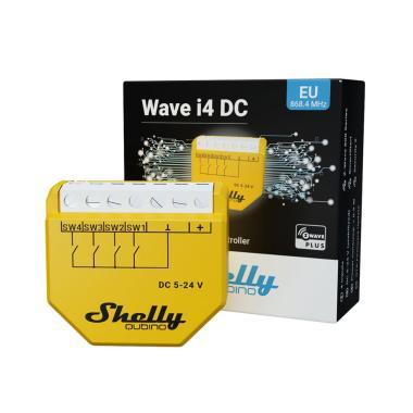 Shelly Qubino WAVE i4DC okos bemeneti modul,Z-Wave