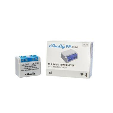 Shelly Plus PM MINI WiFi+Bluetooth áramfogyasztásm