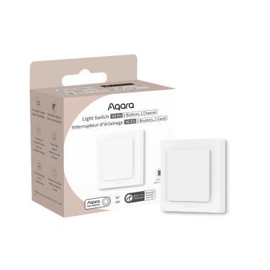 AQARA Light Switch H2 EU villanykapcsoló, 2 gombos