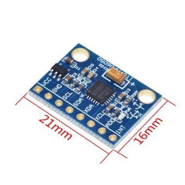 DIY 6DOF MPU-6050 giroszkóp és gyorsulásmérő