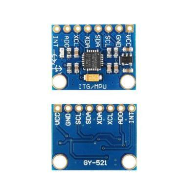 DIY 6DOF MPU-6050 giroszkóp és gyorsulásmérő