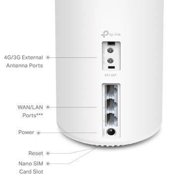 TP-Link Deco X20-4G 4G+ Mesh Wi-Fi6 Rendszer 1pack