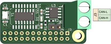 HARDKERNEL CAN-FD add-on board