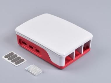 Raspberry Pi Case Red/White ház RBI Pi5