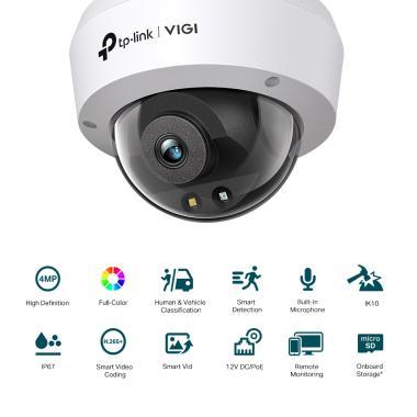 TP-Link VIGI C240 4mm 4MP Full-Color Dome Camera