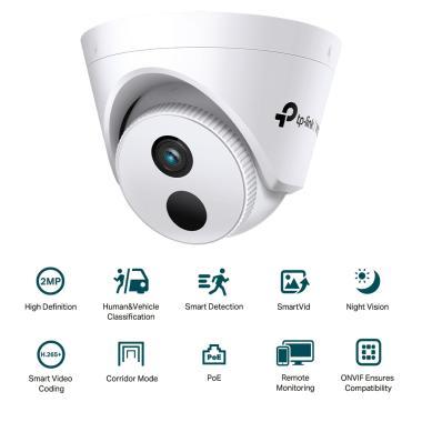 TP-Link VIGI C420I 4mm 2MP kültéri Turret kamera