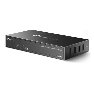 TP-Link VIGI NVR1004H-4P PoE+ 4 csat. videórögzítő